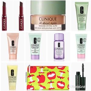 Clinique travel size set with bag NWT